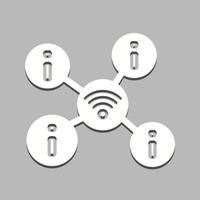 icono de wifi vector