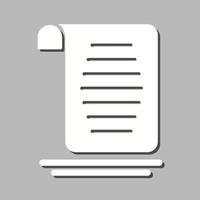 Document Vector Icon