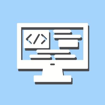 Coding Vector Icon