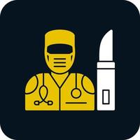 Surgeon Vector Icon Design