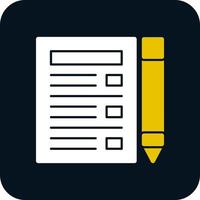 Task List Vector Icon Design
