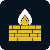 Firewall Vector Icon Design