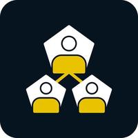 Segmentation Vector Icon Design