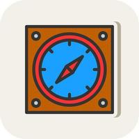 Compass Vector Icon Design