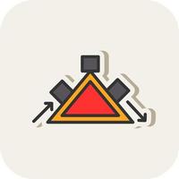 Potential Energy Vector Icon Design