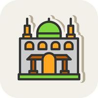 Mosque Vector Icon Design