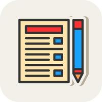 Task List Vector Icon Design