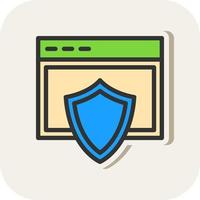 Protection Vector Icon Design