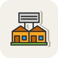 Motel Vector Icon Design