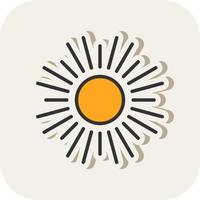 Radiant Energy Vector Icon Design