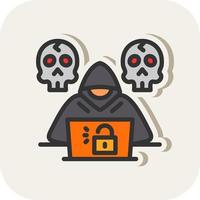 Hacker Vector Icon Design