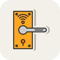 Smart Lock Vector Icon Design