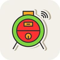 Robot Vacuum Vector Icon Design