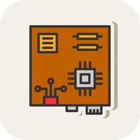 Motherboard Vector Icon Design