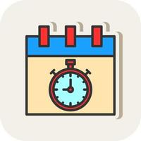 Timer Vector Icon Design