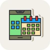 Mobile Application Vector Icon Design