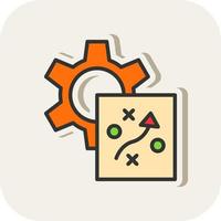 Strategy Vector Icon Design