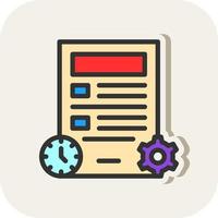 Project Management Vector Icon Design