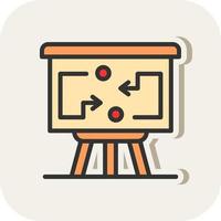 Workflow Vector Icon Design