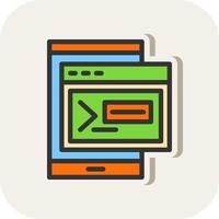 Terminal Vector Icon Design