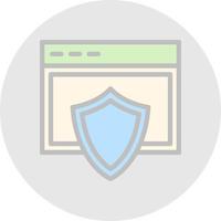 Protection Vector Icon Design