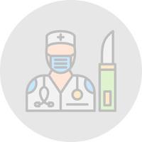 Surgeon Vector Icon Design