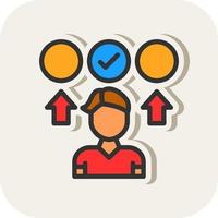 Decision Making Vector Icon Design