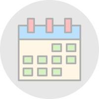 Calendar Vector Icon Design