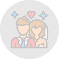 Marrige Vector Icon Design