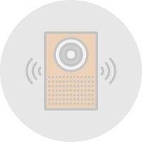 Smart Speaker Vector Icon Design