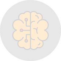 Brain Vector Icon Design