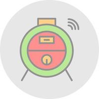 Robot Vacuum Vector Icon Design