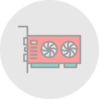 Vga Card Vector Icon Design