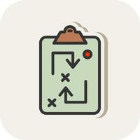 Workflow Vector Icon Design