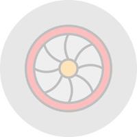 Turgo Turnbine Vector Icon Design