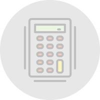 diseño de icono de vector de calculadora