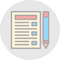 Task List Vector Icon Design