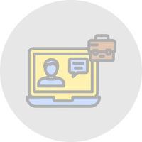 Business Chat Vector Icon Design