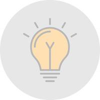 Light Bulb Vector Icon Design