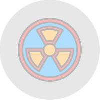 Nuclear Energy Vector Icon Design