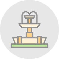 Fountain Vector Icon Design