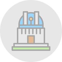 Observatory Vector Icon Design