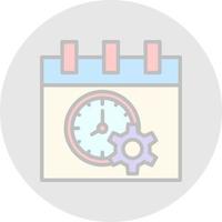 Time Management Vector Icon Design