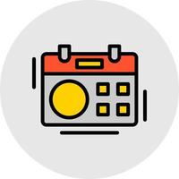 Calendar Vector Icon Design