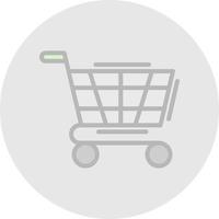 Shopping Cart Vector Icon Design