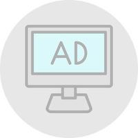 Ad Vector Icon Design