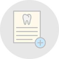 Medical Report Vector Icon Design