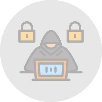Hacker Vector Icon Design