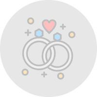 Wedding Vector Icon Design