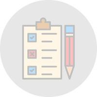 Task List Vector Icon Design